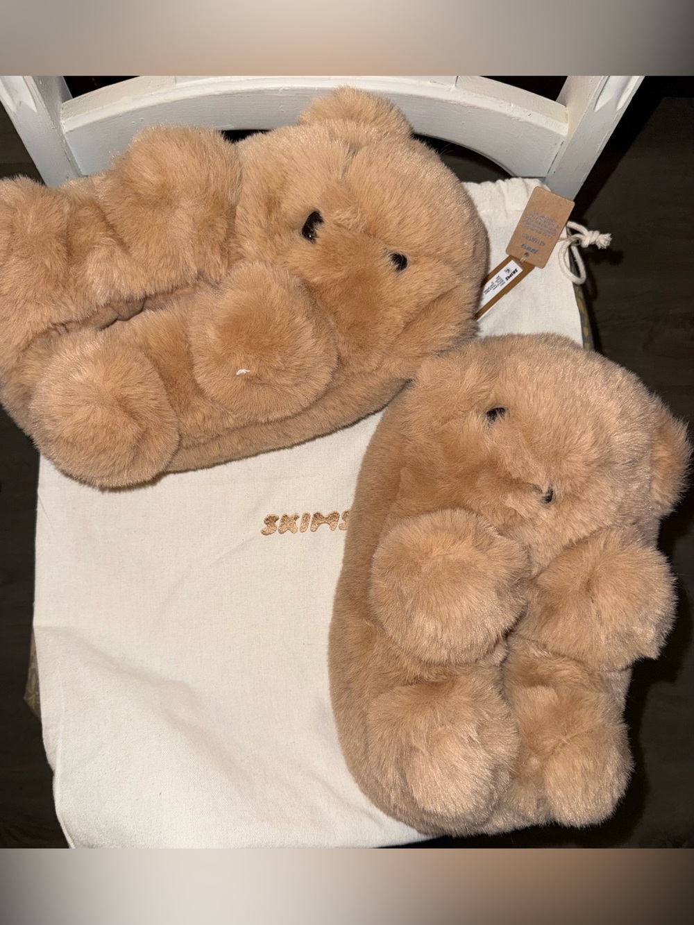 Skims Teddy Slippers